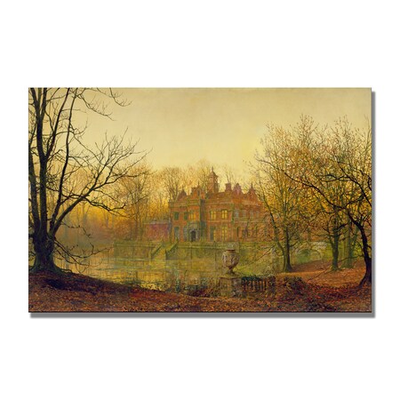 Trademark Fine Art John Grimshaw 'In Sere and Yellow Leaf' Canvas Art, 30x47 BL0941-C3047GG